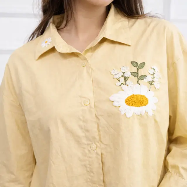 Shirt Golden Sunflowers & Bees