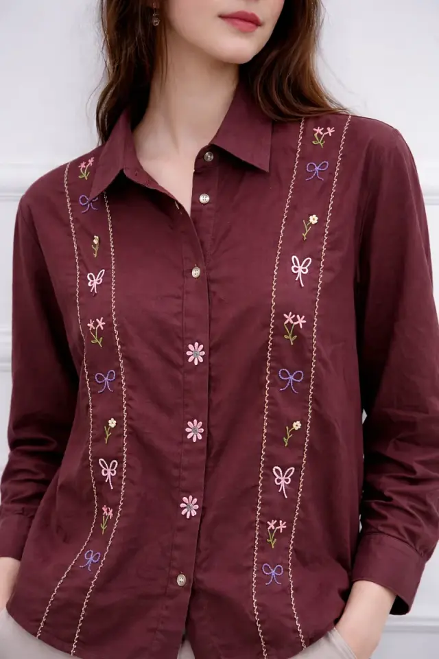 Shirt Golden Butterfly Garden