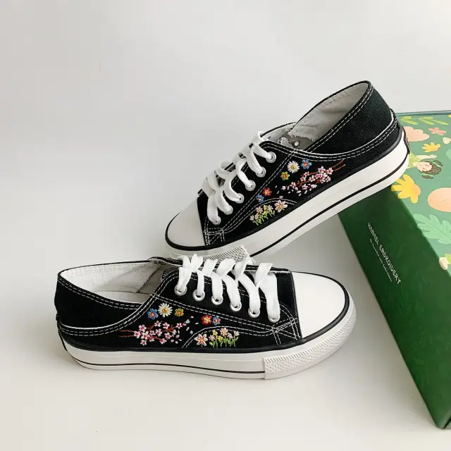 Shoes Petal Halo Portrait