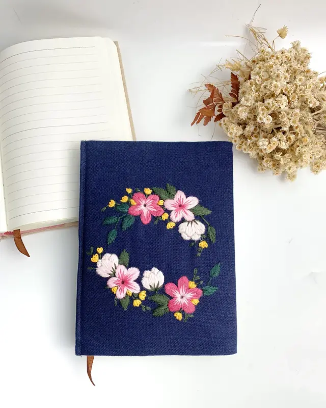 Book Petal Wreath Serenade