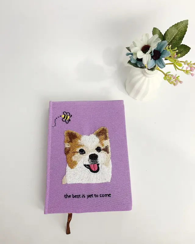 Book Lilac Puppy Buzz