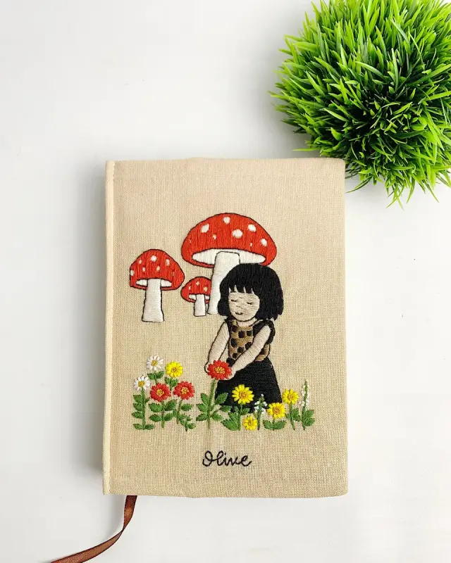 Book Mushroom Garden Daydream