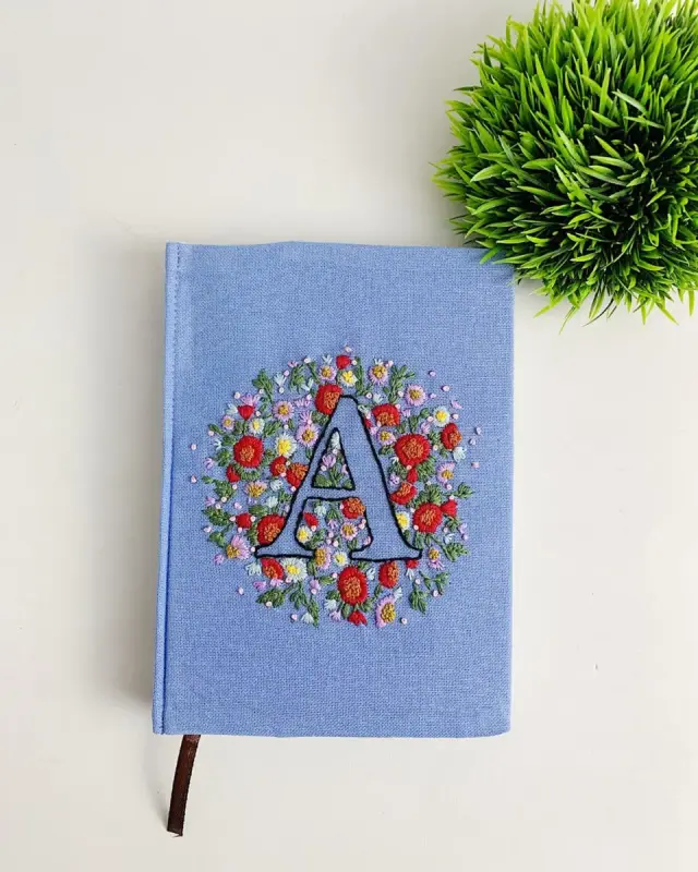 Book Crimson Flora Initial A
