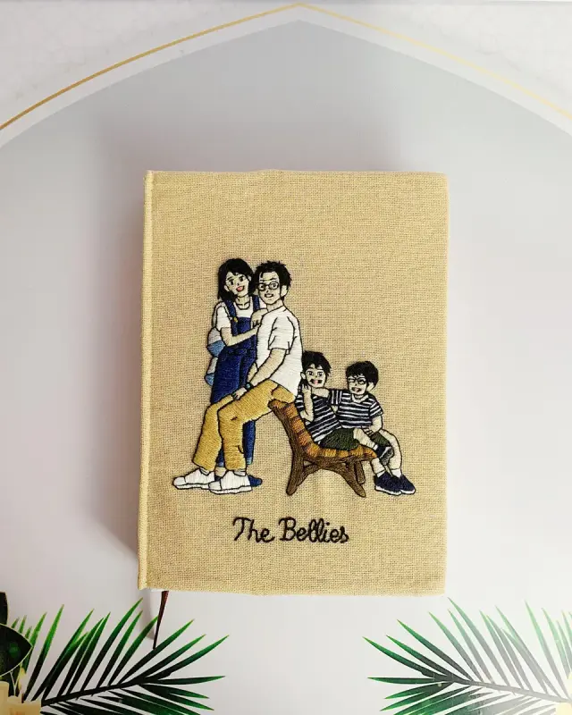 Book Family Keepsake Portrait