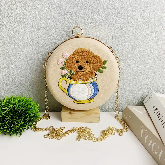 Clutch Bag Teacup Puppy Joy