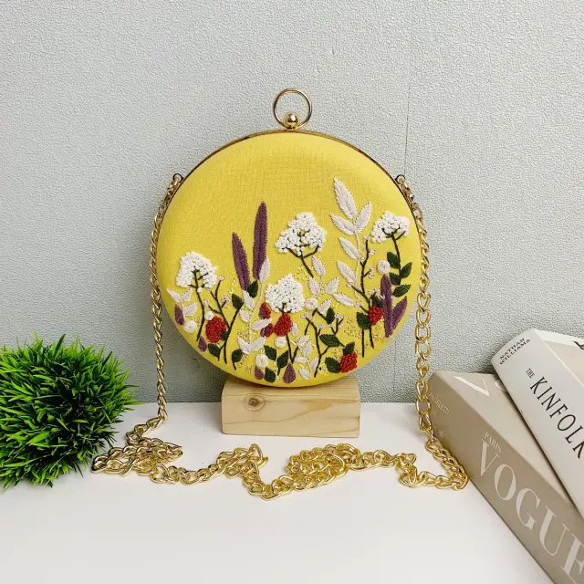 Clutch Bag Golden Meadow Glow