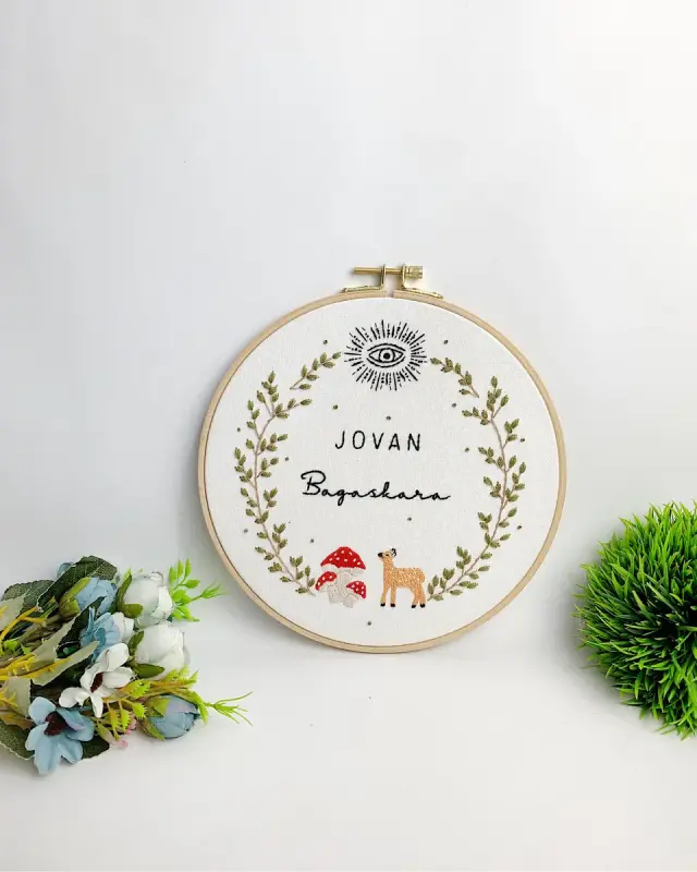 Hoop Woodland Charm