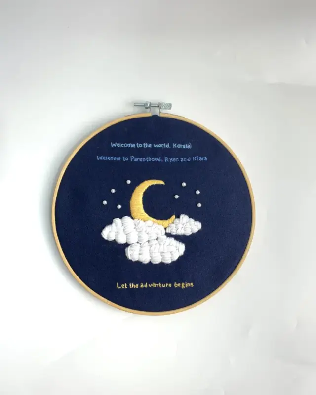 Hoop Moonlit Cloud