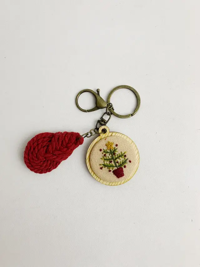 Key Chain Mini Christmas Tree