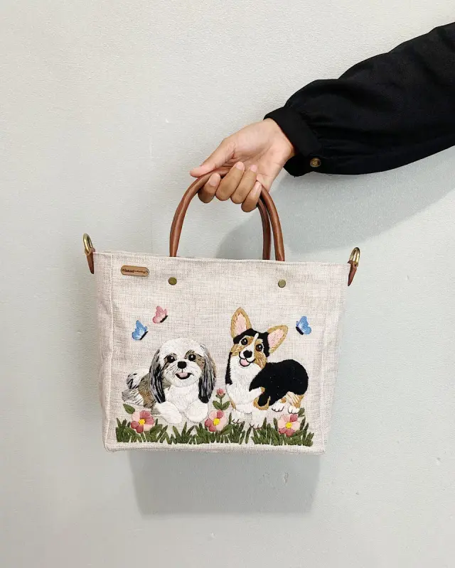Alizza Bag Natural Twin Paw
