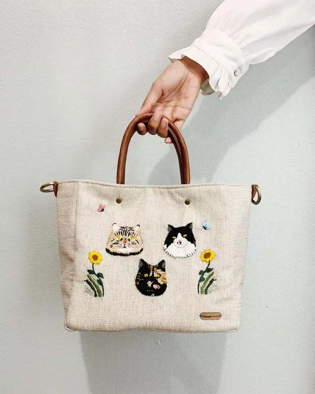 Alizza Bag Natural Trio Whiskers