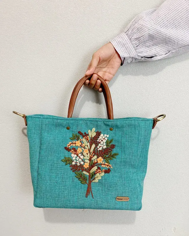 Alizza Bag Turquoise Wildflower