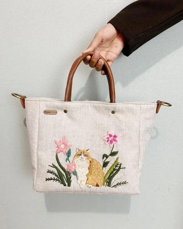 Alizza Bag Cream Ginger Blossom