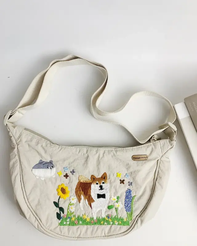 Sling Bag Celestial Cat Portrait