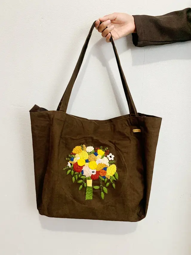 Totebag Golden Flora Field