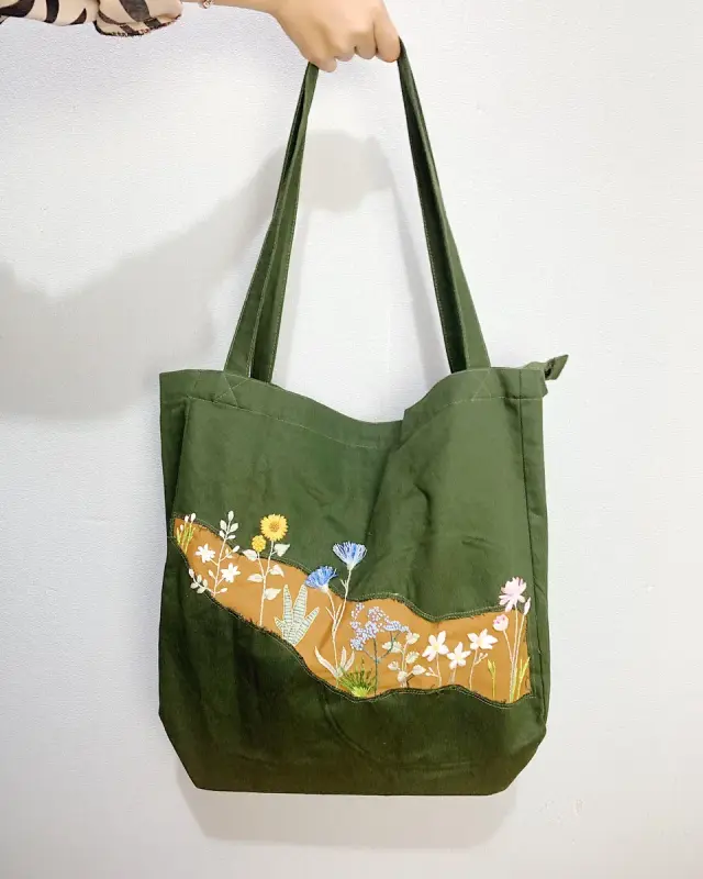 Totebag Bichon Blue Ribbon