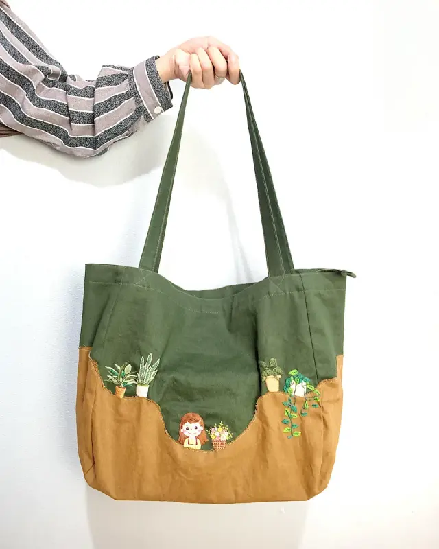 Totebag Honeybee Bloom