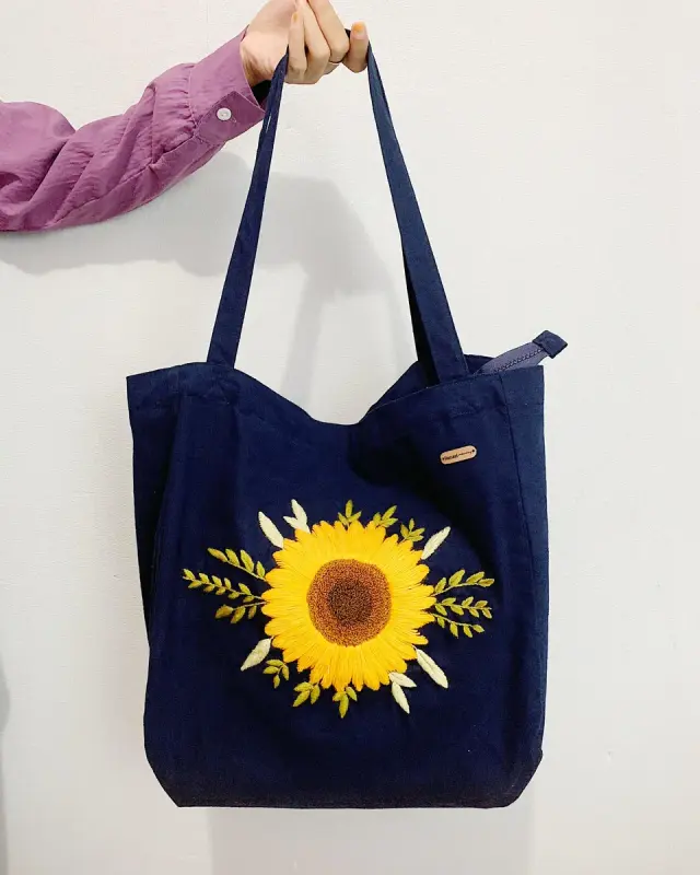 Totebag Bichon Ribbon