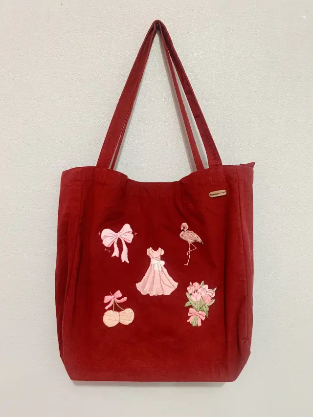 Totebag Berry White