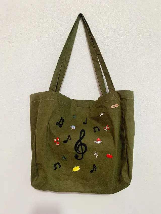 Totebag Rustic Floral Basket