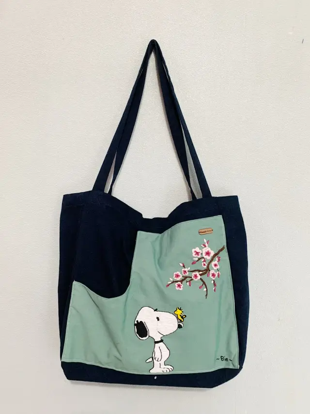 Totebag Narcissus & Bee