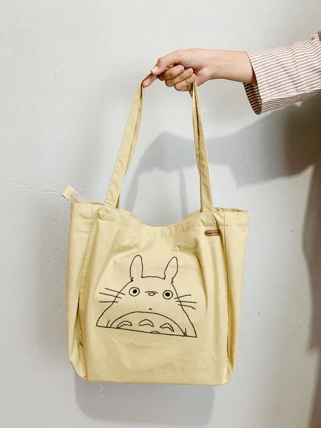 Totebag Spring Wreath