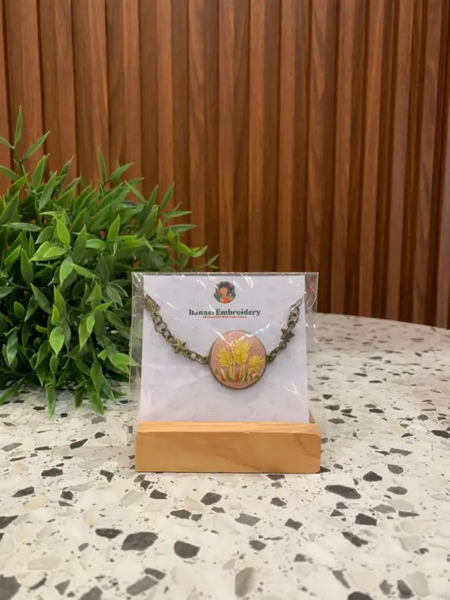 Bracelet Pink Flower