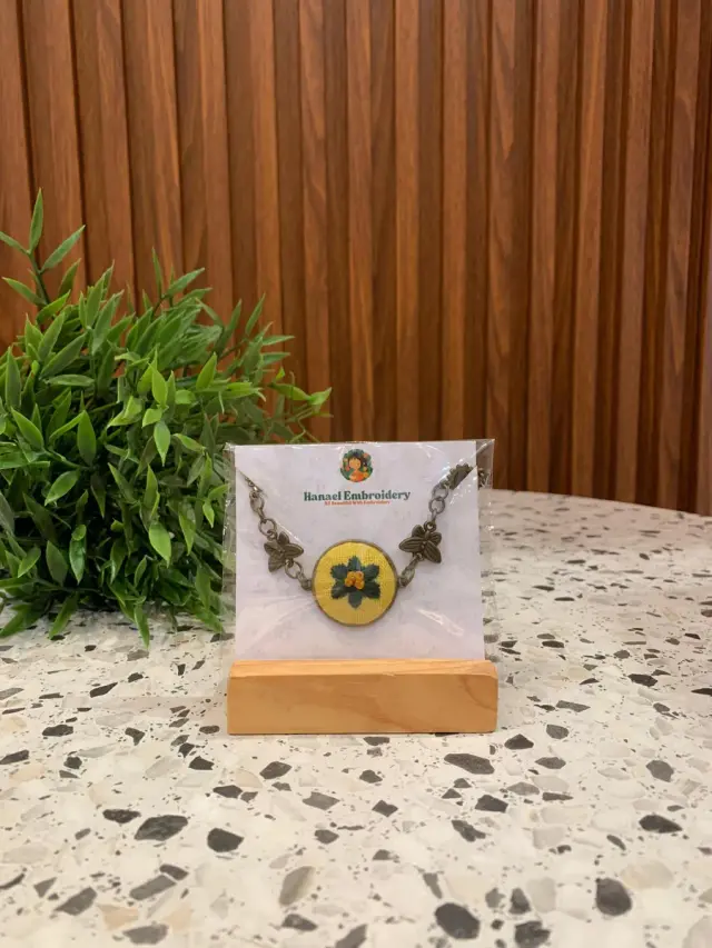 Bracelet Yellow Flower 2