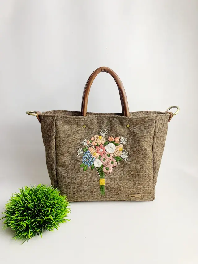 Alizza Bag Mocha Bouquet