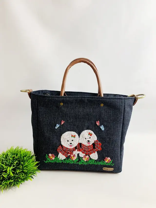 Alizza Bag Snow Pup Duo