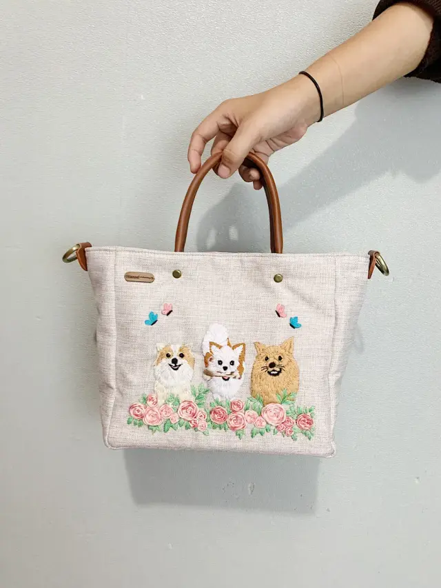 Alizza Bag Pink Fur Trio