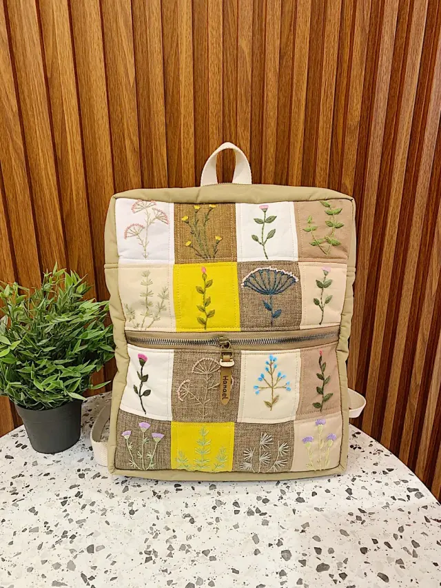 Backpack Meadow Herb Mosaic
