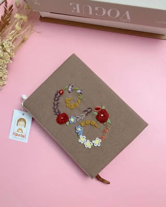 Book Floral Initial S