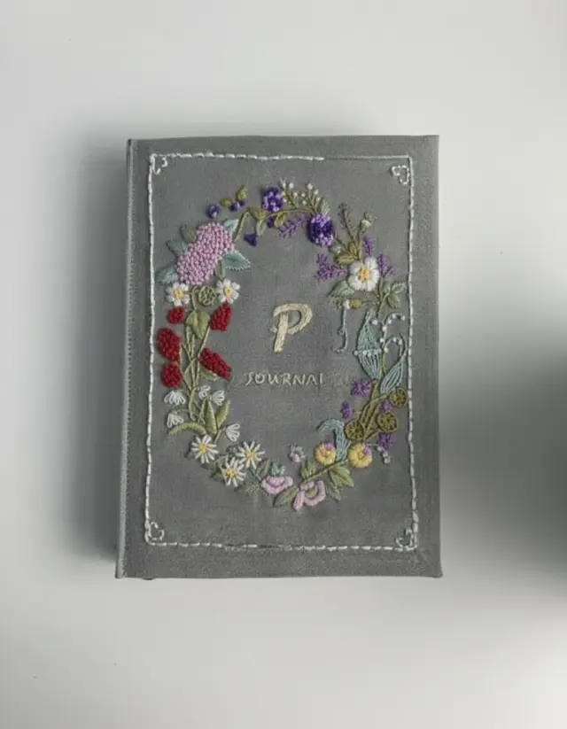 Book Floral Journal P